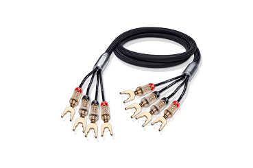 Oehlbach XXL Fusion Four.4 High End bi-amping-luidsprekerkabel met kabelschoen