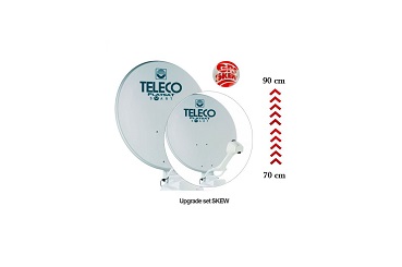 Teleco upgrade skew 65cm-naar-skew-85cm