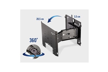 Alphatronics slim mount 290 rotation