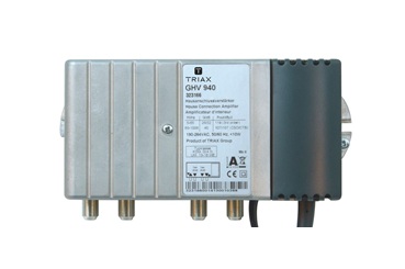 Triax ghv 940 versterker met actief retourpad