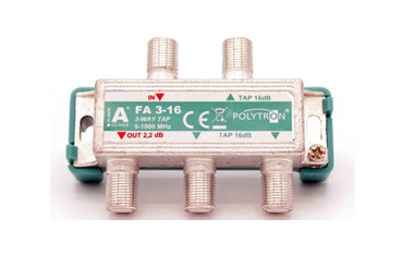 Polytron FA 3-16 TAP 2-voudig 16 dB