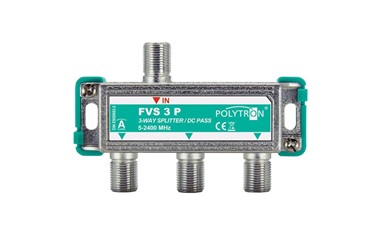 Polytron FVS3 F-Splitter 3-voudig 5-2400 Mhz
