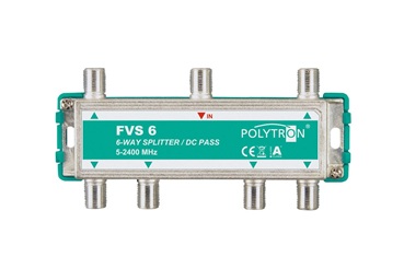 Polytron FVS6 F-Splitter 6-voudig 5-2400 Mhz