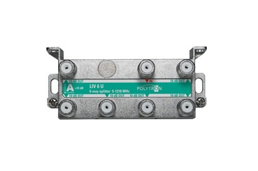 Polytron LIV6U F-splitter 6-voudig 5-1218 1.3 GHzDOCSIS 3.1