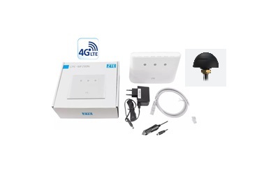 Wifi router (Zte mf293n) met Teltonika dakantenne