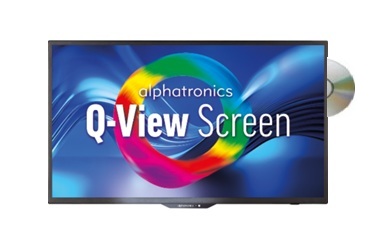Alphatronics (Sl-22 Dw Qview) 12volt aansluiting, dvd en WebOs (zonder voet)